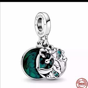 S925 SLIDING FRONT CHRISTMAS CHARM